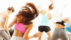 Dance-based exercise classes at Newton Abbot, Dawlish and Teignmouth.