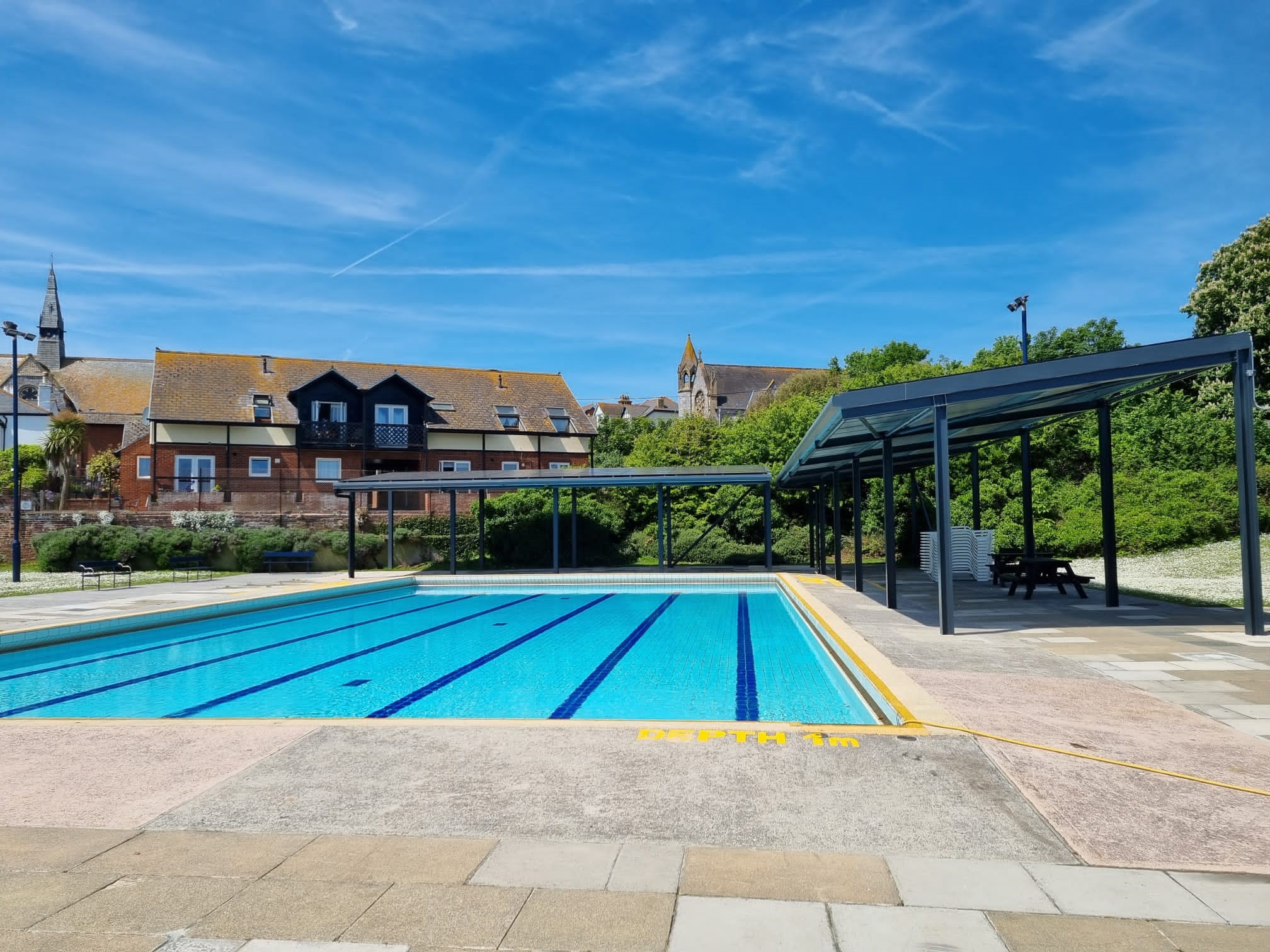 Teignmouth Lido Swimming Pool is open from Saturday 24th May 2025.
