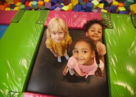 Trampolining at Broadmeadow Sports Centre